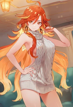 [Serain] NSFW | Mavuika | Genshin Impact | 270p [AI Generated]