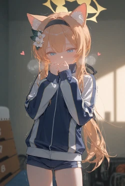 [neko-kuro] 伊落マリー(体操服) [AI Generated]