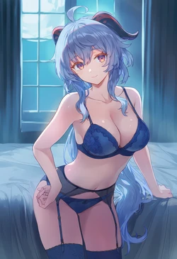 [Serain] NSFW | Ganyu | Genshin Impact | 224p [AI Generated]
