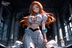 [AsukaiArts] Inoue Orihime 2 (Bleach) [AI Generated]