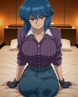 Ponchoman - Motoko Kusanagi - The Ghost In The Shell (Patreon) [AI Generated]