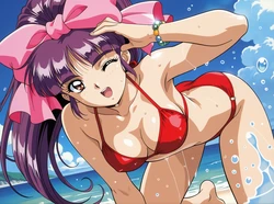 [Encolpe] Subjugation of the devil-octopus (La Blue Girl) [AI Generated]