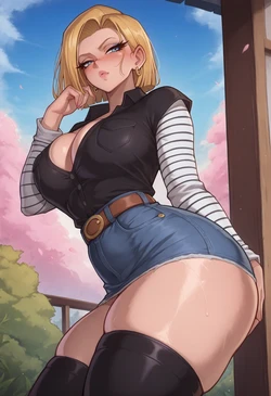 [Konabi] Android 18 [AI Generated]