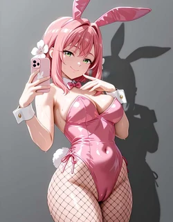 [Shiro Dola] Hakari Hanazono [20p] 18+ Playboy Bunny (Patreon) [AI Generated]