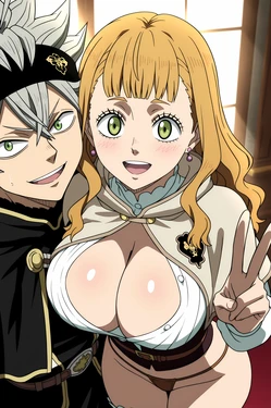 [REDARTai] Mimosa x Asta || Black Clover - Spicy Set [AI Generated]