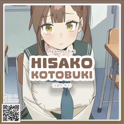 [Pixiv] Hisako Kotobuki // 古都吹 寿子 | Seitokai ni mo Ana wa Aru! [AI Generated]