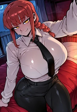 [Kanteia] Denji x Makima 103 pics (Patreon) [AI Generated]