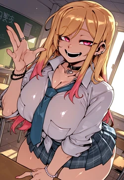 [Kanteia] Marin Kitagawa x Wakana Gojo 96 pics (Patreon) [AI Generated]