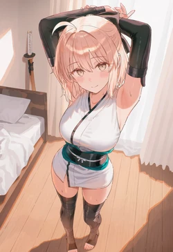 [Serain] NSFW | Okita Souji | Fate | 143p (Patreon) [AI Generated]