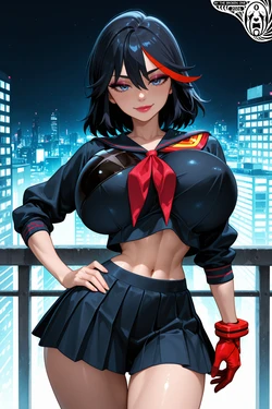[ByTheBroken1] "Ryuko Matoi" From "Kill la Kill" [AI Generated]