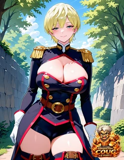 Tenka Izumo hentai (mature version) | Chained Soldier NSFW parody [AI Generated]