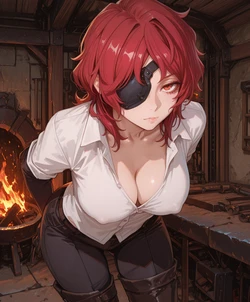 [Ozziru] Hephaestus (DanMachi) (High Quality) [AI Generated]