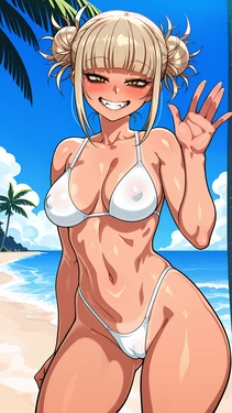 [wienergens] Himiko Toga (My Hero Academia) - Tanlines [AI Generated]