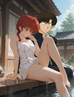 Ranma 1/2 - Ranma and Daisuke [AI Generated]