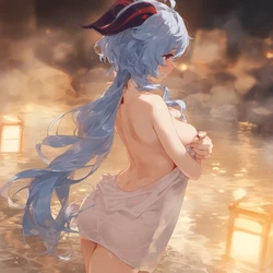 AI NSFW - Ganyu [AI Generated]