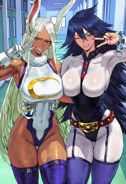 [Sticky] mha mirko x midnight x izuku [80+] (Patreon) [AI Generated]