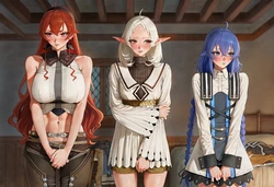 [Sticky] (58p) Mushoku Tensei 4P - Rudeus x Eris x Sylphy x Roxy (Patreon) [AI Generated]