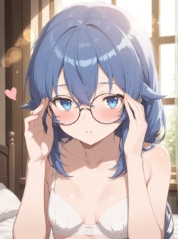 [colox76] A simple compilation with Roxy with glasses and loose hair [AI Generated]