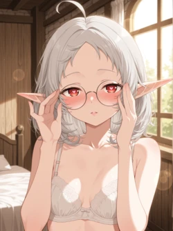 [colox76] A simple compilation with Sylphy with glasses [AI Generated]