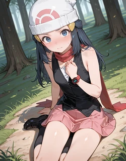 neekosan ヒカリ | Pokémon [AI Generated]