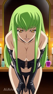 [AiAnArt] C.C. (Dominatrix) [Code Geass] [AI Generated]
