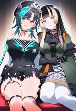 [Corudozera] [[150pics] Juufuutei Raden X Rindo Chihaya / Hololive [AI Generated]