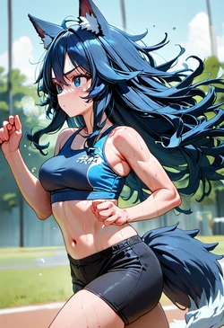 sweaty [AI Generated]