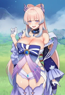 [FrogAI/Livefrog] KOKOMI X HILLICHURL SET [AI Generated]