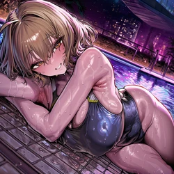 [FudooManken] Anis Cosplay Roleplay — Competition Swimsuit (Patreon) [AI Generated]