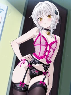 [OneeChanAra2AI] [EXTRA] Koneko Toujou Lingerie 245p [AI Generated]