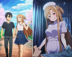 [zzz7] Asuna 'Day vs Night' NTR (Patreon) [AI Generated]