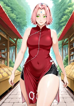 [Ronan007] Sakura Haruno X Raikage - Welcome To Konoha.....!!!!! - NARUTO (Patreon) [AI Generated]