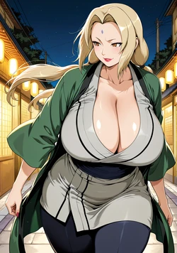 [Ronan007] Tsunade Senju X Naruto Uzumaki - The Onsen Meet-Up - NARUTO (Patreon) [AI Generated]