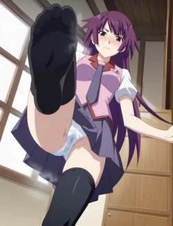 [アトリエくろてふ👣] footjob 旧作 Hitagi Senjougahara / Hitagi Senjogahara (Monogatari (series) / Monogatari series / Bakemonogatari) [164P] [AI Generated]