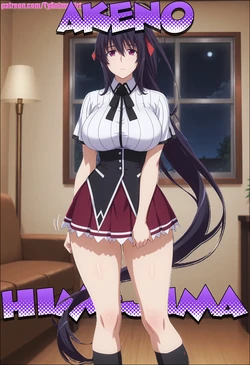Akeno Himejima - High School DxD (tyanimedirty) [AI Generated]