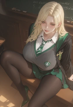 [ManAI] 志怪奇談・马尔福留学东方~志怪奇談・マルフォが東方に留学する(150P) [AI Generated]