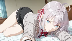 [yanai-hide] [Venu] Alisa Mikhailovna Kujou アーリャ 時々ボソッとロシア語でデレる隣のアーリャさん (Patreon) [AI Generated]