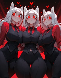 [Fresk0n] [Commission] Cerberus | Helltaker (Patreon) [AI Generated]