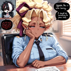 [RENZEN] Office boredom [AI Generated]
