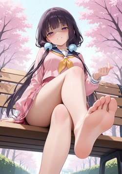 [prprbecause] Sakuranomiya Maika + 3 animations [AI Generated]