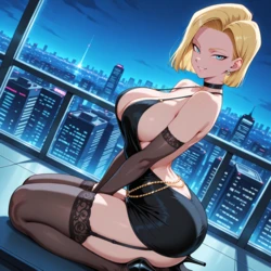 [Hentai Hideout] Android 18 | Dragon Ball | Full Set [AI Generated]