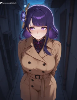 [Stoker] Raiden Shogun - Secret Lingerie [Genshin Impact] [AI Generated]