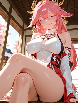 [Malth] Yae Miko - Genshin Impact (Patreon) (High Quality) [AI Generated]