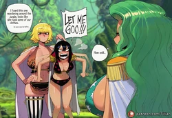 [Tillian] Boa Sandersonia (One Piece) x Filianore (OC) [AI Generated]