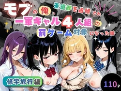 [オナット製造] モブの俺、茶道部を占領され、一軍ギャル4人組の罰ゲーム対象になった話〜修学旅行編〜 [AI Generated]