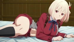 [Magic Dreams AI] Chisato Nishikigi - Lycoris Recoil (237 images and 39 animations) (Patreon) [AI Generated]