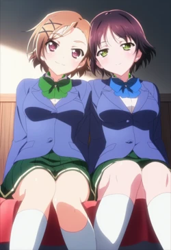[Corudozera] [110pics] Chiyuri Kurashima x Megumi Wakamiya (倉嶋千百合x若宮恵) / Accel World (アクセル・ワールド) [AI Generated]