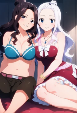 [Corudozera] [150pics] Cana Alberona x Mirajane Strauss (カナ・アルベローナxミラジェーン・ストラウス) / Fairy Tail (フェアリーテイル) [AI Generated]
