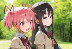 [MIYUのアトリエ] ♡ち〇ぽは、魔法少女の天敵 まどか＆ほむら編♡ (Patreon) [AI Generated]