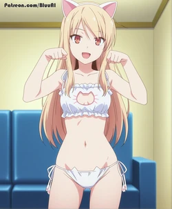 [Bluu AI] [Extra] [REQUEST] Mashiro Shiina | The Pet Girl of Sakurasou [AI Generated]